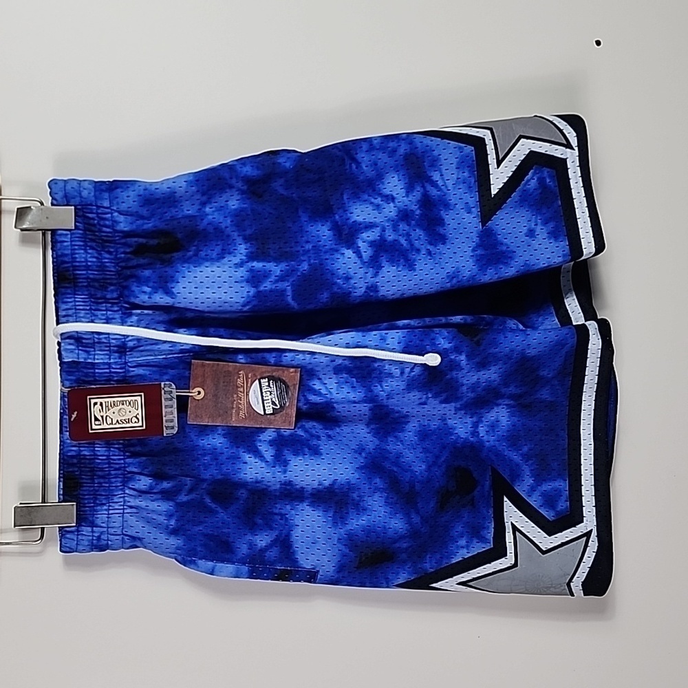 Mens Mitchell & Ness NBA GALAXY SWINGMAN SHORTS - ORLANDO MAGIC 1993 Size Small